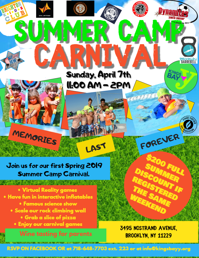 Summer Camp 2019 Carnival - Kings Bay Y